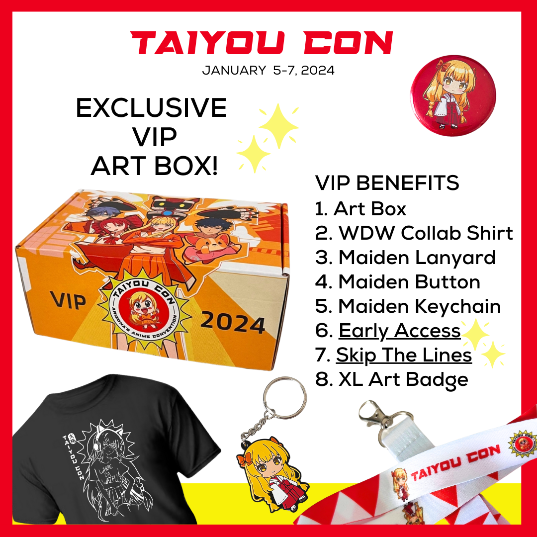 Taiyou Con VIP Badge Benefits